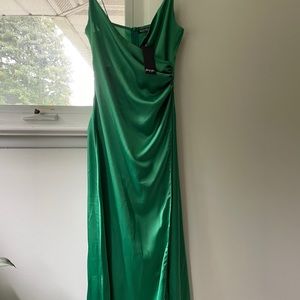 Nasty Gal high slit maxi dress